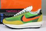 Authentic Sacai x Nike LDWaffle Green Gusto/Black