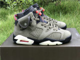Authentic Travis Scott x Air Jordan 6 GS “Medium Olive”