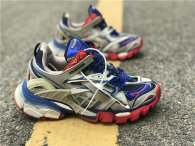 Balenciaga Track Trainers 4.0 Blue Grey Red