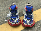 Balenciaga Track Trainers 4.0 Blue Grey Red