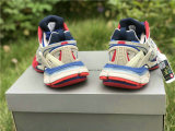 Balenciaga Track Trainers 4.0 Blue Grey Red