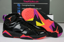 Authentic Air Jordan 7 WMNS “Black Patent Leather”