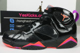 Authentic Air Jordan 7 WMNS “Black Patent Leather”