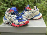 Balenciaga Track Trainers 4.0 Blue Grey Red