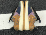 Authentic Travis Scott x Nike Air Force 1 Low Multi-Color/Muted Bronze GS