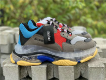 Balenciaga Triple-S RED-Blue-Grey
