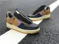 Authentic Travis Scott x Nike Air Force 1 Low Multi-Color/Muted Bronze GS