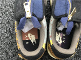 Authentic Travis Scott x Nike Air Force 1 Low Multi-Color/Muted Bronze GS