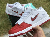 Supreme x Nike SB Dunk Low Varsity Red-White-Black GS