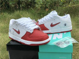 Supreme x Nike SB Dunk Low Varsity Red-White-Black GS
