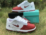 Supreme x Nike SB Dunk Low Varsity Red-White-Black GS