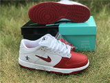 Supreme x Nike SB Dunk Low Varsity Red-White-Black GS