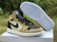 Authentic Air Jordan 1 GS Black/Fossil-Pale Ivory Noir