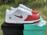 Supreme x Nike SB Dunk Low Varsity Red-White-Black