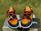 Authentic OFF-WHITE x Futura x Nike Dunk Midnight Navy-White GS