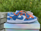 Authentic OFF-WHITE x Futura x Nike Dunk UNC