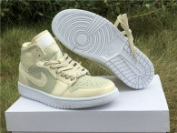 Authentic Air Jordan 1 Lemon Yellow-White