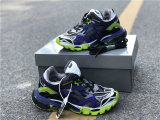 Balenciaga Track Trainers 4.0 Green/Grey/Purple