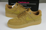 Authentic Nike Air Force 1 Gum Light Brown