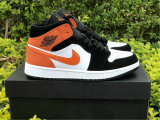 Authentic Air Jordan 1 Mid “Shattered Backboard”