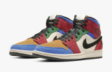 Authentic Blue The Great x Air Jordan 1 GS Mid “Fearless”