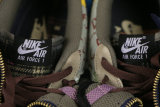 Authentic Travis Scott x Nike Air Force 1 Low Multi-Color/Muted Bronze-Fossil