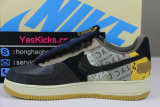 Authentic Travis Scott x Nike Air Force 1 Low Multi-Color/Muted Bronze-Fossil
