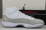 Authentic Air Jordan 11 WMNS “Metallic Silver” 