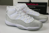 Authentic Air Jordan 11 WMNS “Metallic Silver” 