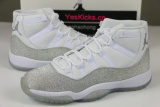 Authentic Air Jordan 11 WMNS “Metallic Silver” 