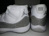 Authentic Air Jordan 11 WMNS “Metallic Silver” 