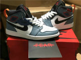Authentic Facetasm x Air Jordan 1 Mid “Fearless” GS
