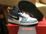 Authentic Facetasm x Air Jordan 1 Mid “Fearless” GS