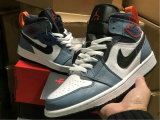 Authentic Facetasm x Air Jordan 1 Mid “Fearless” GS