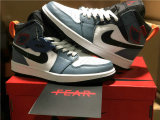 Authentic Facetasm x Air Jordan 1 Mid “Fearless” GS