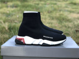 Authentic Balenciaga Speed Trainer Black/Red/White