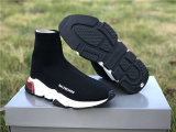 Authentic Balenciaga Speed Trainer Black/Red/White
