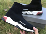 Authentic Balenciaga Speed Trainer Black/Red/White