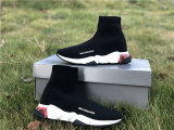 Authentic Balenciaga Speed Trainer Black/Red/White