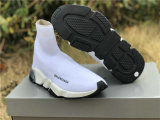 Authentic Balenciaga Speed Trainer White Black