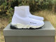 Authentic Balenciaga Speed Trainer White Black
