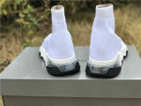 Authentic Balenciaga Speed Trainer White Black