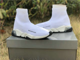Authentic Balenciaga Speed Trainer White Black