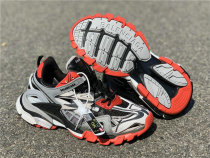 Balenciaga Track Trainers 4.0 Grey/Black/Red