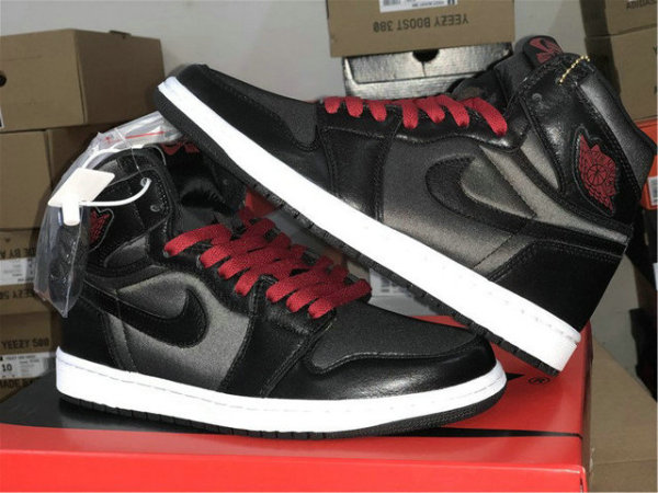Authentic Air Jordan 1 GS “Black Satin”