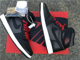Authentic Air Jordan 1 GS “Black Satin”