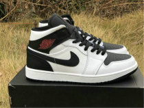 Authentic Air Jordan 1 Mid “Reverse Black Toe” 