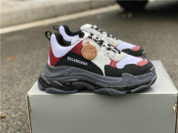 Balenciaga Triple-S Black/Purple/Red