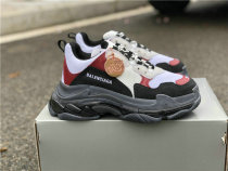 Balenciaga Triple-S Black/Purple/Red