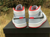 Authentic Air Jordan 1 GS Mid Half Blue